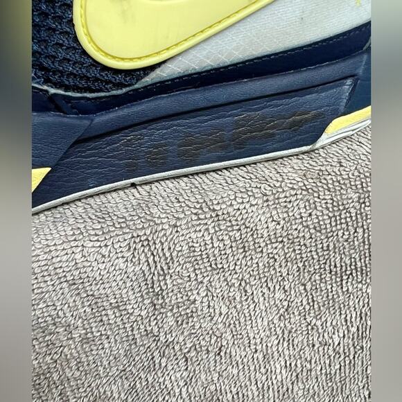 Nike Ja 1 Murray State Midnight Navy Blue and Yellow FQ4796-402 Mens Size 9.5 - Picture 10 of 10